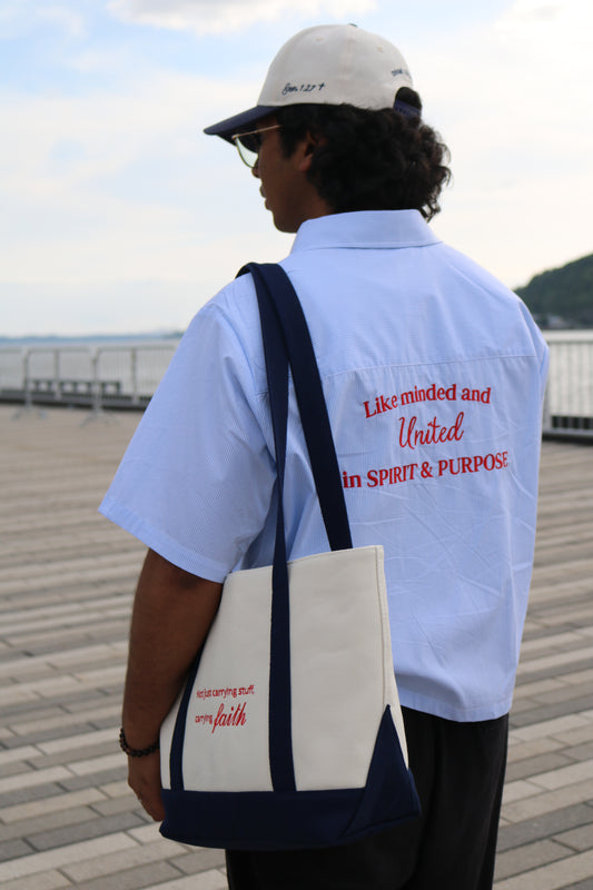 United Boxy Button Up Shirt